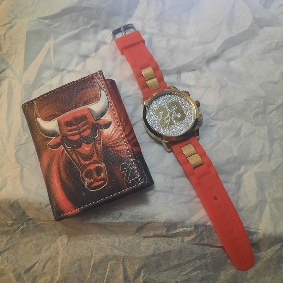 Accessories | Chicago New Legend Greatest 23 Jordan Bulls Red Watch ...
